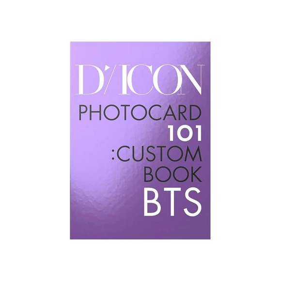 BTS DICON PHOTOCARD 101 CUSTOM BOOK BEHIND BTS 2018-2021 in USA - Picture 1 of 4